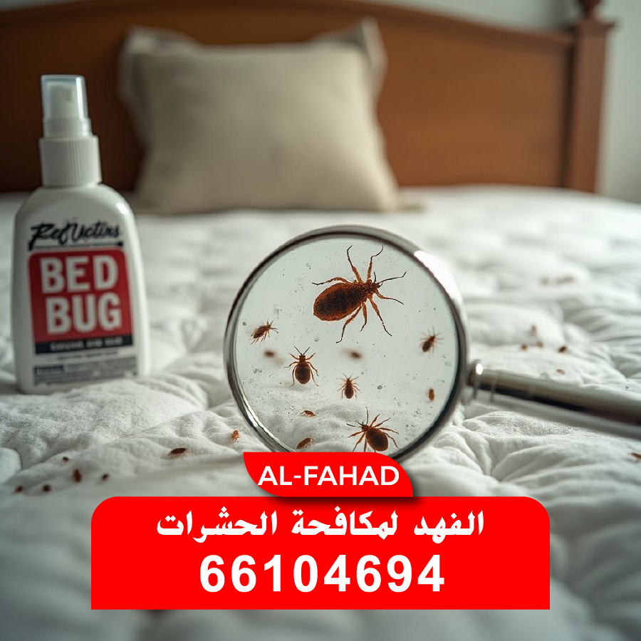 استخدام جهاز بخار حراري قوي لتطهير المراتب والشقوق من حشرة بق الفراش وبيوضها مع أفضل مكافحة حشرات من الفهد